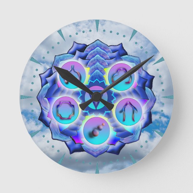 Horloge Ronde La menace de Chakra (Recto)