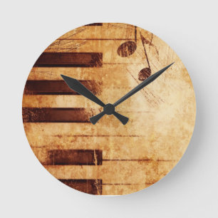Horloge Ronde La musique est la vie