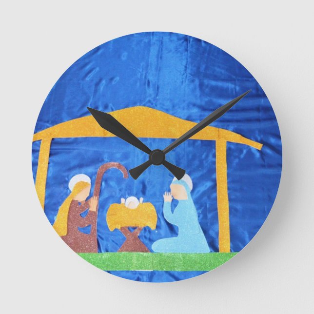 Horloge Ronde La Nativité (Recto)