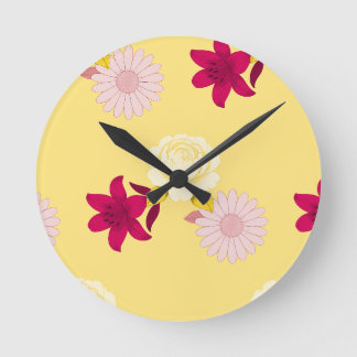Horloge Ronde La nature rencontre le style