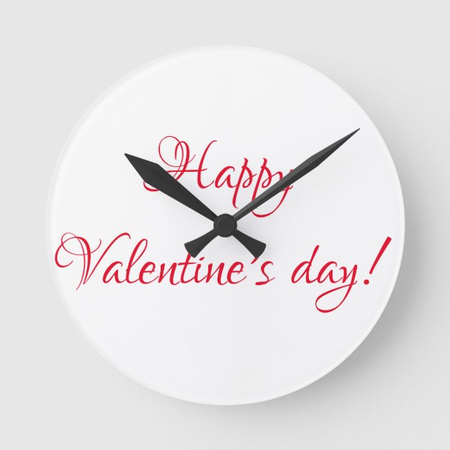Horloge Ronde la Saint-Valentin (Recto)