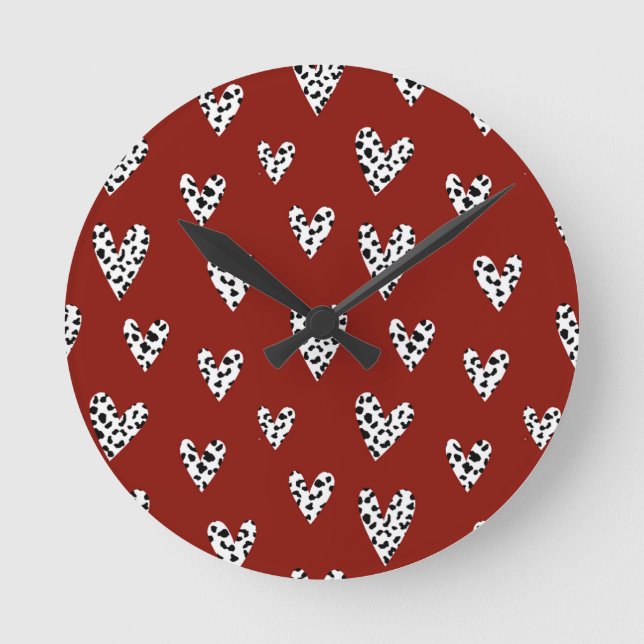 Horloge Ronde la Saint-Valentin (Recto)