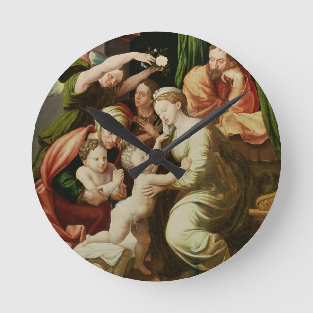 Horloge Ronde La Sainte Famille (Recto)