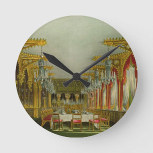 Horloge Ronde La salle à manger gothique à la Chambre de Carlt