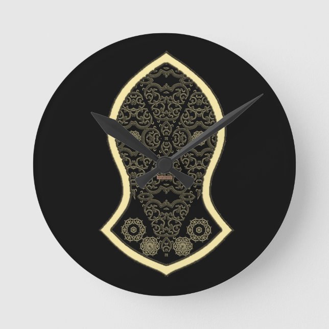 Horloge Ronde La Sandale Du Prophète (En Or) (Recto)