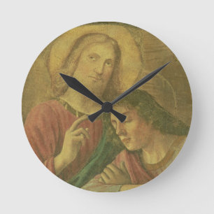 Horloge Ronde La tête du Christ, du dernier dîner, 1480