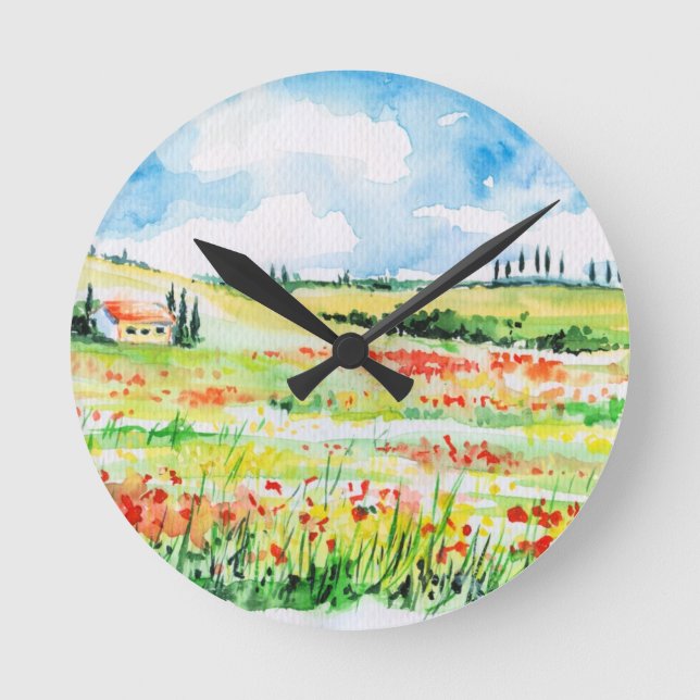 Horloge Ronde La Toscane (Recto)