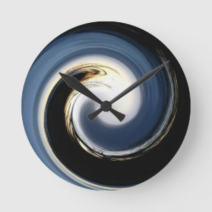 Horloge Ronde La vague