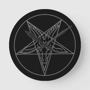 Horloge Ronde La Veille de Baphomet