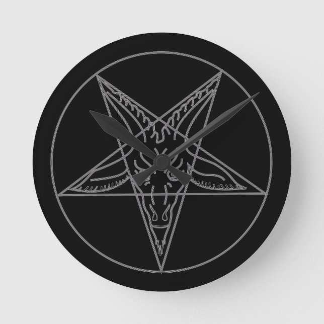 Horloge Ronde La Veille de Baphomet (Recto)