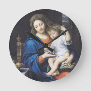 Horloge Ronde La Vierge des raisins, 1640-50