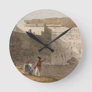 Horloge Ronde La voûte triomphale, Tripoli, plaquent 4 'd'un