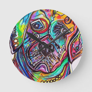 Horloge Ronde Laboratoire aimable