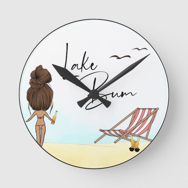 Horloge Ronde Lac Bum (Recto)
