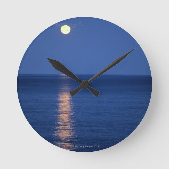 Horloge Ronde Lac Moon (Recto)