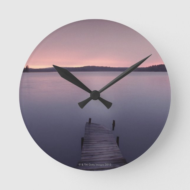 Horloge Ronde Lac Moon (Recto)