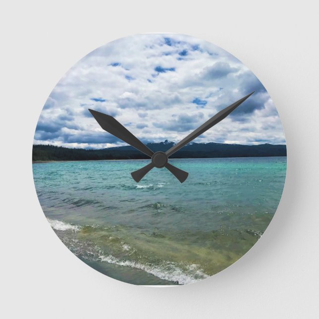 Horloge Ronde Lac Simax Bay (Recto)