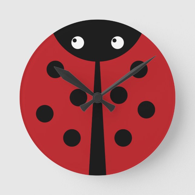 Horloge Ronde Ladybug (Recto)