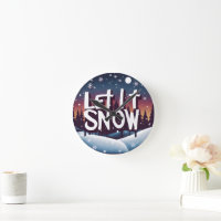 Laissez-le neiger avec la belle Wonderland d'hiver