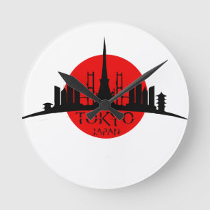 Horloge Ronde Landmark de Tokyo