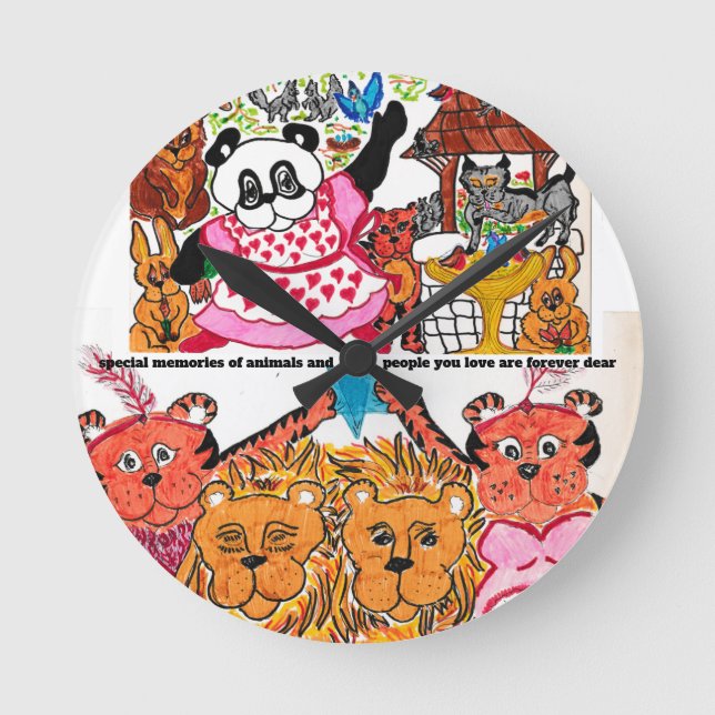 Horloge Ronde Lani Clock (Recto)