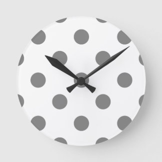 Horloge Ronde Large Polka Dots