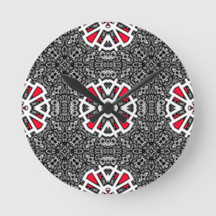 Horloge Ronde L'art du kaléidoscope du tome seize