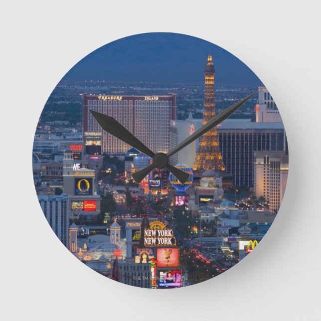 Horloge Ronde Las Vegas Strip (Recto)