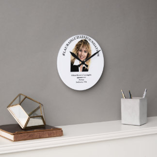 HORLOGE RONDE #LAURAHGUILLENFOUNDATION & #LOSANGELESDREAMCENTER