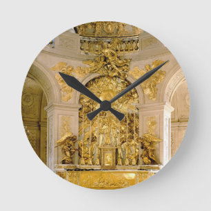 Horloge Ronde L'autel dans la chapelle royale (photo)