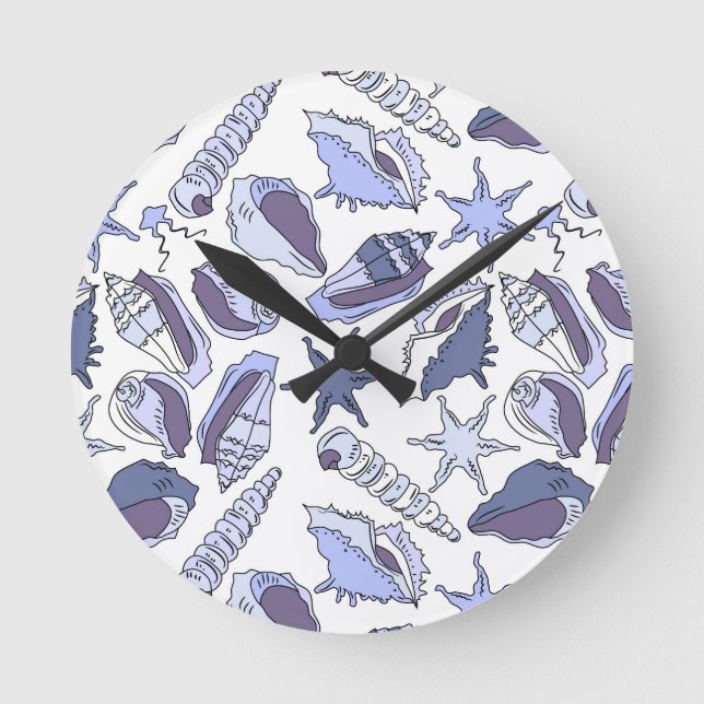 Horloge Ronde Lavendar (Recto)