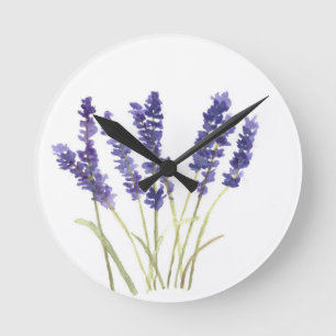 Horloge Ronde Lavender flowers french lavender