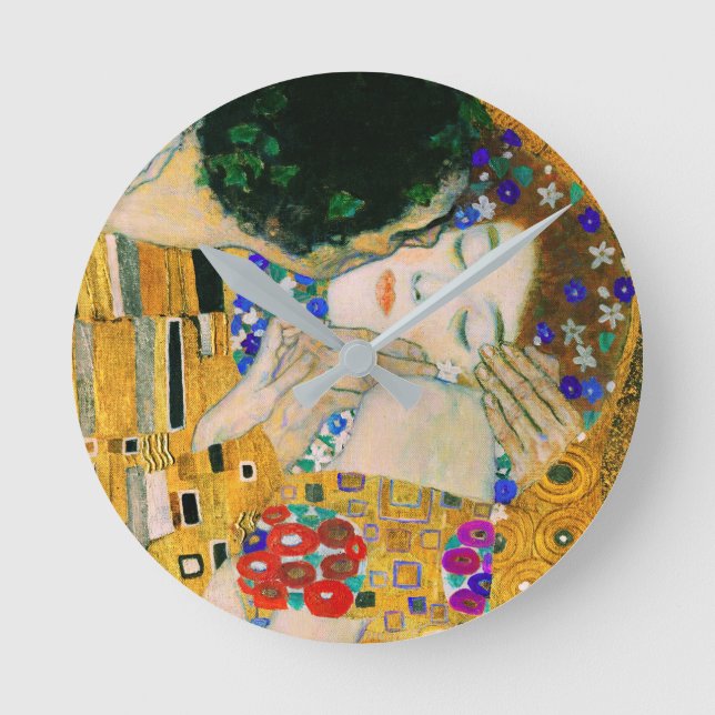 Horloge Ronde Le baiser de Gustav Klimt (Recto)