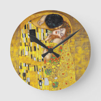 Horloge Ronde le Baiser - Gustav Klimt