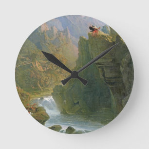 Horloge Ronde Le barde, c.1817 (huile sur la toile)