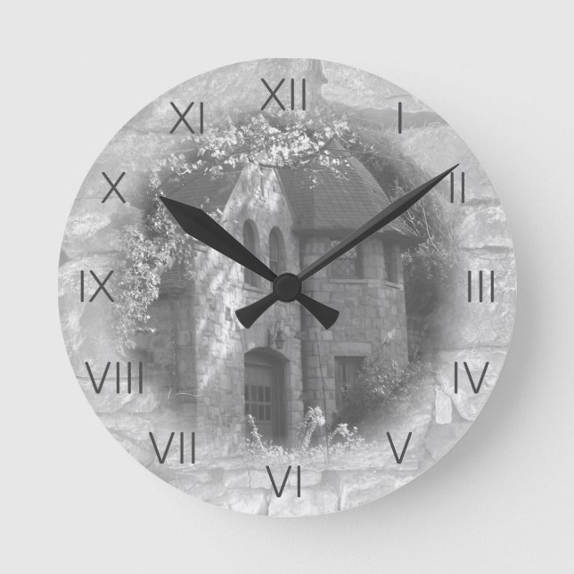 Horloge Ronde "Le Carriage House (Recto)