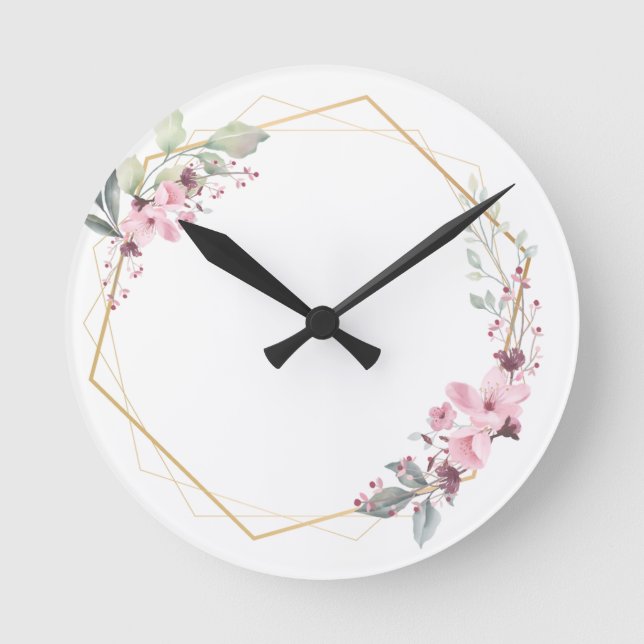 Horloge Ronde Le Cercle de la Vie (Recto)