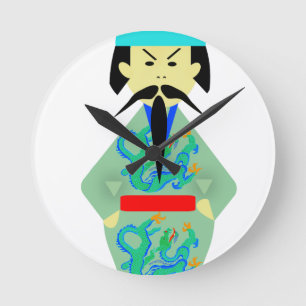 Horloge Ronde Le Chinois