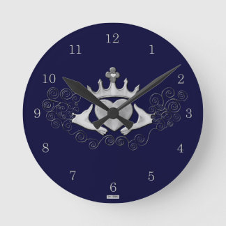 Horloge Ronde Le Claddagh (Argent)