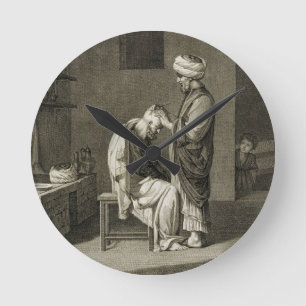 Horloge Ronde Le coiffeur, des arts du volume II et des