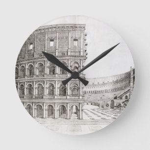 Horloge Ronde Le Colosseum, construit dans l'ANNONCE 80