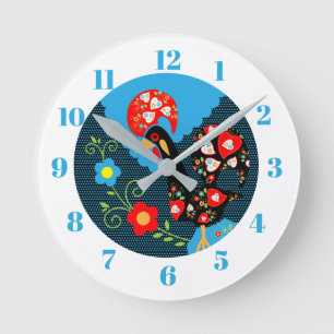 Horloge Ronde Le Coq du Portugal