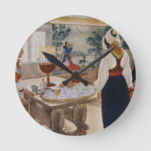 Horloge Ronde Le cottage d'un mineur, d'un por commercialement