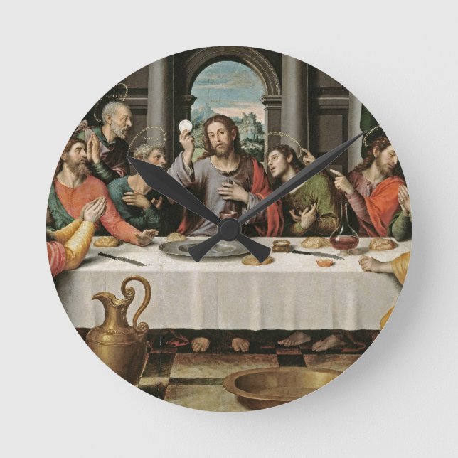 Horloge Ronde Le Dernier souper (Recto)