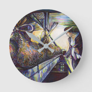 Horloge Ronde Le destin hurlant de la vie