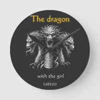 Le Dragon avec la fille tatouage - Drôle sombre