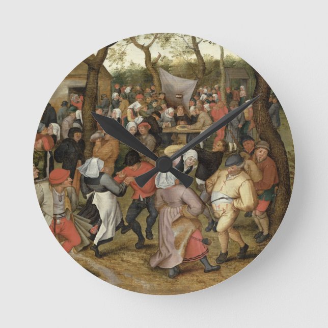 Horloge Ronde Le festin de mariage (Recto)
