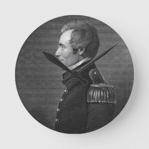Horloge Ronde Le Général principal Edmund Pendleton Gaines