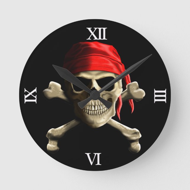 Horloge Ronde Le Jolly roger (Recto)