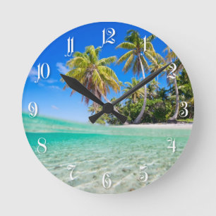 Horloge Ronde Le littoral tropical